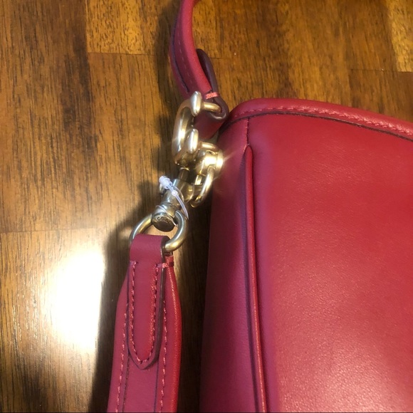 NWT $395 COACH Soft Tabby Leather Hobo Bag in Brick Red! - Picture 12 of 16